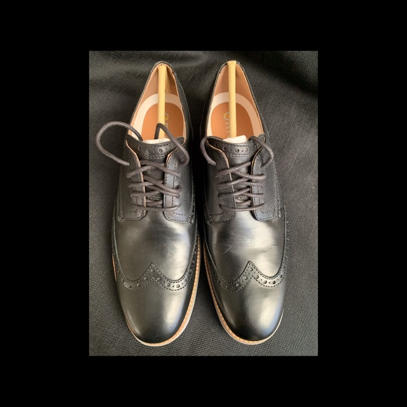 Cole Haan Original Grand Shortwing in Black/Ironstone color - Picture 1 of 5